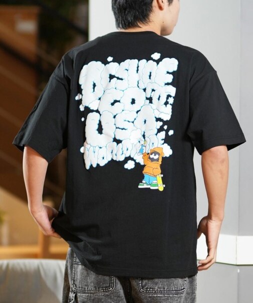 DC(ディーシー)半袖 Tシャツ バックプリント オーバーサイズ 25 GF PAINT SS DST252007/メンズ ムラサキスポーツ