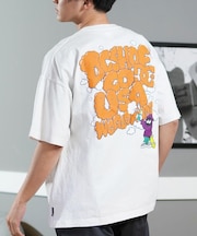 DC(ディーシー)半袖 Tシャツ バックプリント オーバーサイズ 25 GF PAINT SS DST252007/メンズ ムラサキスポーツ