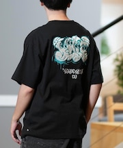 DC(ディーシー)半袖 Tシャツ バックプリント オーバーサイズ サガラ刺繍 25 SK CREW SS DST252008/メンズ ムラサキスポーツ