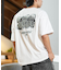 DC(ディーシー)半袖 Tシャツ バックプリント オーバーサイズ サガラ刺繍 25 SK CREW SS DST252008/メンズ ムラサキスポーツ