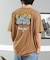 DC(ディーシー)半袖 Tシャツ バックプリント オーバーサイズ サガラ刺繍 25 SK CREW SS DST252008/メンズ ムラサキスポーツ