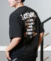 DC(ディーシー)半袖 Tシャツ バックプリント オーバーサイズ 25 JUMBLE UP SS DST252011/メンズ ムラサキスポーツ