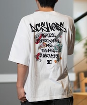 DC(ディーシー)半袖 Tシャツ バックプリント オーバーサイズ 25 JUMBLE UP SS DST252011/メンズ ムラサキスポーツ