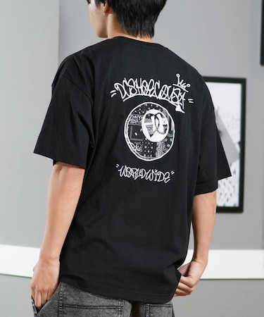 DC(ディーシー)半袖 Tシャツ バックプリント オーバーサイズ 25 DBD SS DST252012 /メンズ ムラサキスポーツ