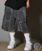 DC(ディーシー)キッズ ショーツ 25 KD WIDE PAINTER SHORT YWS251525 ハーフパンツ ショートパンツ デニム 子供服 男の子 女の子/キッズ ムラサキスポーツ