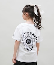 NEW ERA(ニューエラ)キッズ Youth Tシャツ 半袖Tシャツ バックプリント コットン 14414389 子供服 男の子 女の子/キッズ ムラサキスポーツ