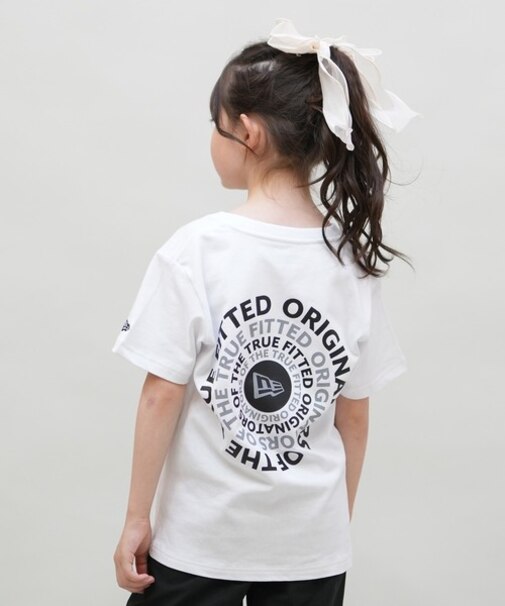 NEW ERA(ニューエラ)キッズ Youth Tシャツ 半袖Tシャツ バックプリント コットン 14414389 子供服 男の子 女の子/キッズ ムラサキスポーツ