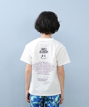 RUSTY(ラスティ)キッズ ジュニア 水着 ラッシュガード 半袖 Tシャツ 水陸両用 吸水速乾 UVカット 965502 子供服 男の子 女の子/キッズ ムラサキスポーツ