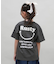 RUSTY(ラスティー)キッズ Tシャツ バックプリント 965505 半袖Tシャツ 子供服 男の子 女の子/キッズ ムラサキスポーツ