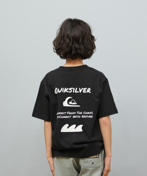 【ムラサキスポーツ限定】QUIKSILVER(クイックシルバー )キッズ Tシャツ HAND DRAWN ST YOUTH KST252613M 半袖Tシャツ 子供服 男の子 女の子/キッズ ムラサキスポーツ