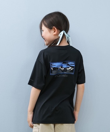 Columbia(コロンビア)キッズ Tシャツ バックプリント Y RUM BOWL OFZ GRAPHIC SS PY1055 半袖Tシャツ 子供服 男の子 女の子/キッズ ムラサキスポーツ