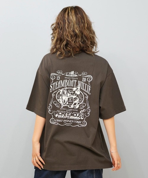 90s ディスカスアスレチック　ディズニー　古着　Tシャツ　プリント　アメコミ Disney tシャツ 「DISCUS ATHLETIC×Disney」コラボ ミッキー