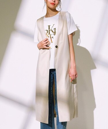 RIKKA FEMME(リッカファム)ロングジレベスト RF25SS23 レディース  ムラサキスポーツ