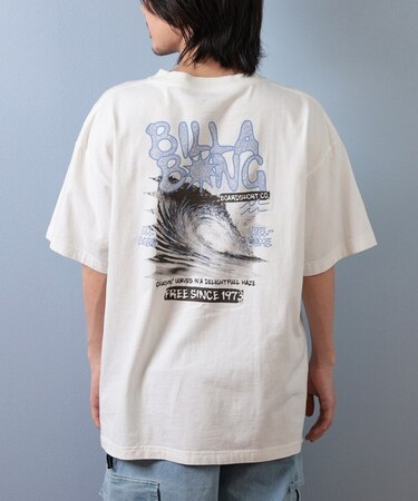 BILLABONG(ビラボン)半袖Tシャツ  バックプリント BF01A-215 BF01A215/メンズ ムラサキスポーツ