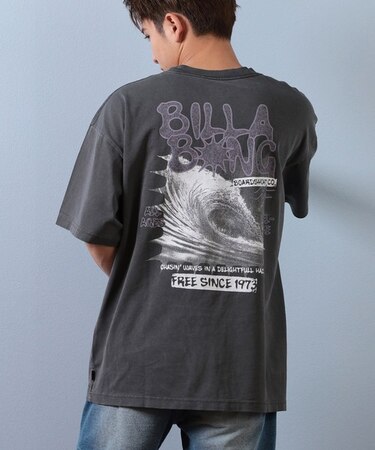 BILLABONG(ビラボン)半袖Tシャツ  バックプリント BF01A-215 BF01A215/メンズ ムラサキスポーツ