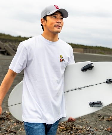 【ムラサキスポーツ限定】MIGHTY SURF CLUB(マイティサーフクラブ)半袖Tシャツ バックプリント MIGHTY CROWN MTS25ST02/メンズ ムラサキスポーツ