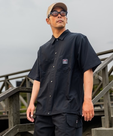 【ムラサキスポーツ限定】NATURE GANG(ネイチャーギャング)半袖シャツ セットアップ対応 MIGHTY CROWN NG25SS01/メンズ ムラサキスポーツ