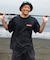 【ムラサキスポーツ限定】NATURE GANG(ネイチャーギャング)半袖Tシャツ バックプリント MIGHTY CROWN  NG25ST02/メンズ ムラサキスポーツ