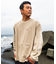 【ムラサキスポーツ限定】NATURE GANG(ネイチャーギャング)長袖Tシャツ ロンT バックプリント MIGHTY CROWN NG25ST03/メンズ ムラサキスポーツ