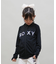 ROXY(ロキシー)キッズ 水着 UVケア 長袖ジップパーカー ラッシュガード MINI ARTSY FLORAL LOGO ST TLY251106/子供服 女の子 ムラサキスポーツ