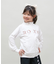 ROXY(ロキシー)キッズ 水着 UVケア 長袖ジップパーカー ラッシュガード MINI ARTSY FLORAL LOGO ST TLY251106/子供服 女の子 ムラサキスポーツ