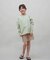 ROXY(ロキシー)キッズ 水着 2点セット UVケア 長袖ラッシュガード トランクス MINI HEAR THE WAVES TLY251108/子供服 女の子 ムラサキスポーツ