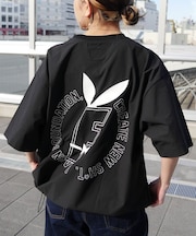 【ムラサキスポーツ限定】FORGET NEVER(フォーゲットネバー)半袖Tシャツ バックプリント 252OO1ST633FN/メンズ ムラサキスポーツ