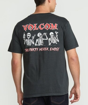VOLCOM(ボルコム)半袖Tシャツ バックプリント A5222500/メンズ ムラサキスポーツ