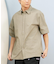 【ムラサキスポーツ限定】DEAR LAUREL(ディアローレル)半袖シャツ シアサッカー素材 軽量 ストレッチ 速乾 SEERSUCKER SHIRT D25S2404/メンズ ムラサキスポーツ