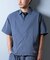 【ムラサキスポーツ限定】DEAR LAUREL(ディアローレル)半袖シャツ 接触冷感 吸汗速乾 COOL SHIRT D25S2405/メンズ ムラサキスポーツ