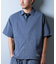【ムラサキスポーツ限定】DEAR LAUREL(ディアローレル)半袖シャツ 接触冷感 吸汗速乾 COOL SHIRT D25S2405/メンズ ムラサキスポーツ