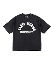 【ムラサキスポーツ限定】DEAR LAUREL(ディアローレル) × JACSON MATISSE(ジャクソンマティス)SANTA MONICA 半袖Tシャツ フロントプリント ヴィンテージ風 DL25S-JM01/メンズ ムラサキスポーツ