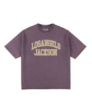 【ムラサキスポーツ限定】DEAR LAUREL(ディアローレル) × JACSON MATISSE(ジャクソンマティス)LA JACSON 半袖Tシャツ フロントプリント ヴィンテージ風 DL25S-JM02/メンズ ムラサキスポーツ