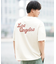【ムラサキスポーツ限定】DEAR LAUREL(ディアローレル) × JACSON MATISSE(ジャクソンマティス)LOS ANGELS 半袖Tシャツ バックプリント ヴィンテージ風 DL25S-JM03/メンズ ムラサキスポーツ