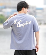 【ムラサキスポーツ限定】DEAR LAUREL(ディアローレル) × JACSON MATISSE(ジャクソンマティス)LOS ANGELS 半袖Tシャツ バックプリント ヴィンテージ風 DL25S-JM03/メンズ ムラサキスポーツ