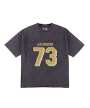 【ムラサキスポーツ限定】DEAR LAUREL(ディアローレル) × JACSON MATISSE(ジャクソンマティス)FOOTBALL TEE 半袖Tシャツ フロントプリント ヴィンテージ風 DL25S-JM05/メンズ ムラサキスポーツ