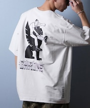 【ムラサキスポーツ限定】CHROME(クローム)半袖 Tシャツ バックプリント オーバーサイズ JP248WH/メンズ ムラサキスポーツ
