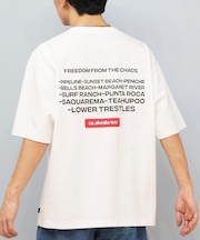 QUIKSILVER(クイックシルバー)半袖Tシャツ バックプリント QST252009/メンズ ムラサキスポーツ