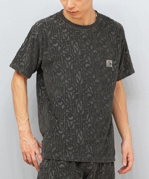【ムラサキスポーツ限定】QUIKSILVER(クイックシルバー)半袖Tシャツ パイル生地 セットアップ対応 QST252606M/メンズ ムラサキスポーツ