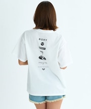 ROXY(ロキシー)水陸両用 水着 UVケア ラッシュガード  半袖ラッシュ RLY252020/レディース ムラサキスポーツ
