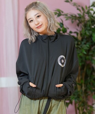 ROXY(ロキシー)水陸両用 水着 UVケア ラッシュガード フルジップアップ RLY252024/レディース ムラサキスポーツ