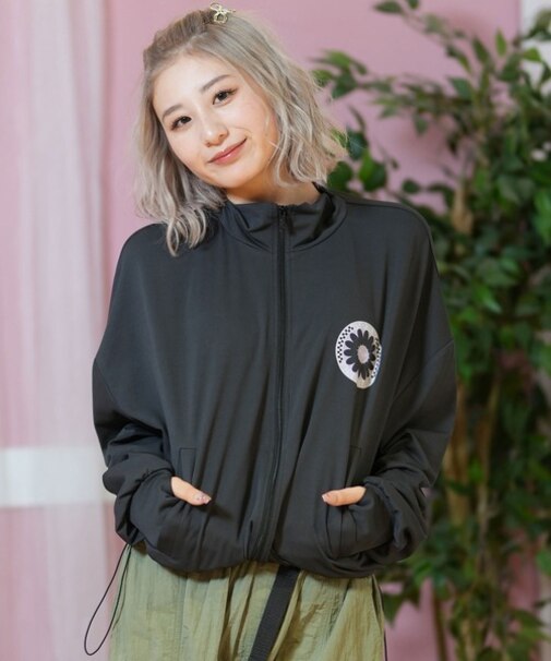 ROXY(ロキシー)水陸両用 水着 UVケア ラッシュガード フルジップアップ RLY252024/レディース ムラサキスポーツ