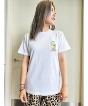 GTO(ジーティーオー)半袖Tシャツ トゥイーティー Tweety Bird ワーナー・ブラザース ワンポイント 25-WB-MS-LADY02/レディース ムラサキスポーツ