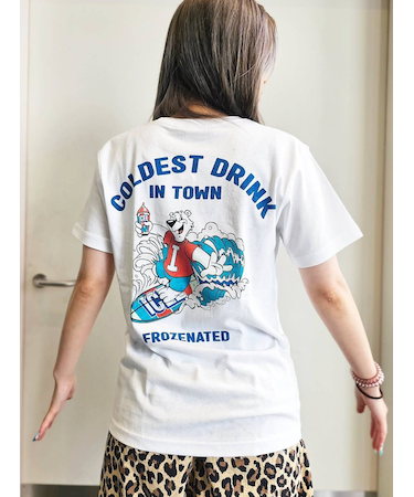 ANTIBAL(アンティバル)半袖Tシャツ バックプリント 252AN2ST468MU/レディース ムラサキスポーツ