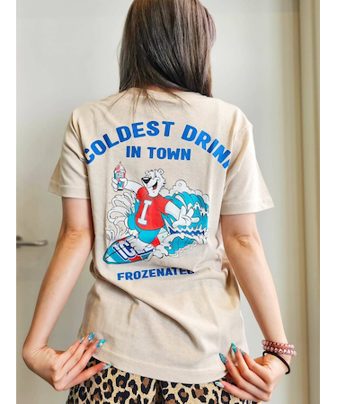 ANTIBAL(アンティバル)半袖Tシャツ バックプリント 252AN2ST468MU/レディース ムラサキスポーツ