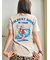 ANTIBAL(アンティバル)半袖Tシャツ バックプリント 252AN2ST468MU/レディース ムラサキスポーツ