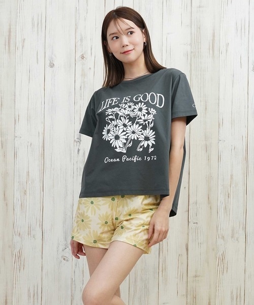 OP(オーピー)水着 ラッシュガードTシャツ トランクス ビキニ 4点