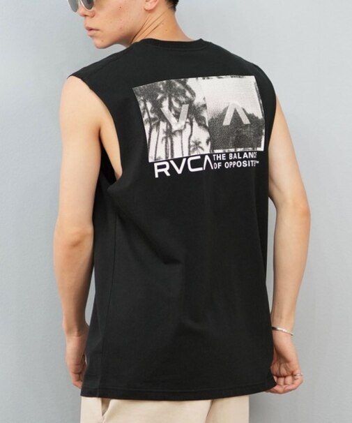 【ムラサキスポーツ限定】Lost(ロスト)タンクトップ ノースリーブTシャツ バックプリント ユニセックス パームツリー BF04A-P35/メンズ ムラサキスポーツ