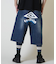 【ムラサキスポーツ限定】UMBRO(アンブロ)Younger Song ヤンガーソング コラボレーション デニムハーフパンツ MRYS-SPT004/ユニセックス メンズ レディース ムラサキスポーツ