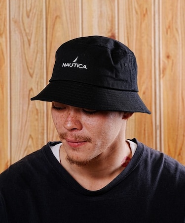 NAUTICA(ノーティカ) バケットハット 帽子 BUCKET HAT NT039/ユニセックス メンズ レディース ムラサキスポーツ